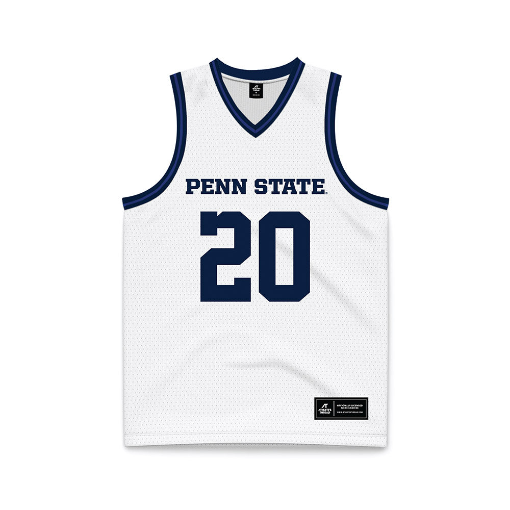 Penn State - NCAA Women's Field Hockey : Anouk Knuvers - White Basketball Jersey-0
