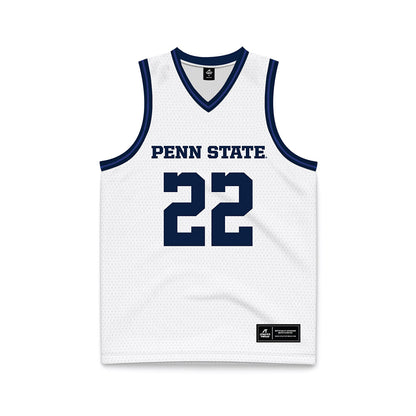 Penn State - NCAA Women's Field Hockey : Emmy McCulley - White Basketball Jersey-0