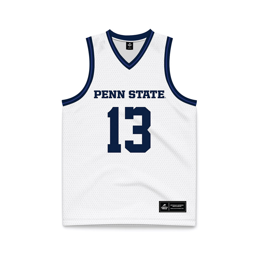 Penn State - NCAA Women's Field Hockey : Aby Deverka - White Basketball Jersey-0
