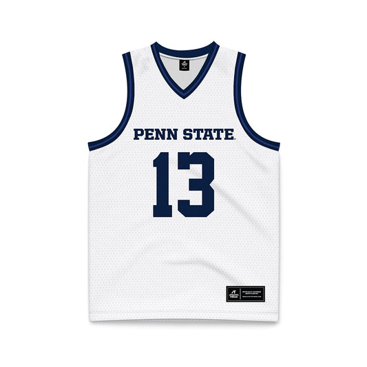 Penn State - NCAA Women's Field Hockey : Aby Deverka - White Basketball Jersey-0