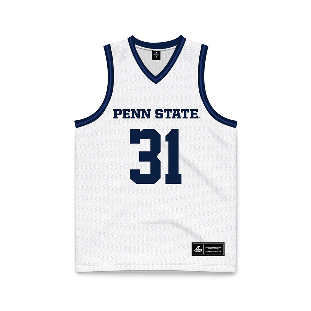 Penn State - NCAA Women's Field Hockey : Hannah Schreckengaust - White Basketball Jersey-0