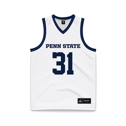Penn State - NCAA Women's Field Hockey : Hannah Schreckengaust - White Basketball Jersey-0