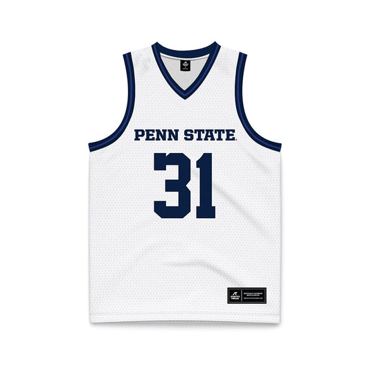 Penn State - NCAA Women's Field Hockey : Hannah Schreckengaust - White Basketball Jersey-0