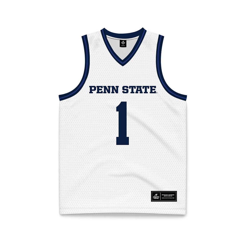 Penn State - NCAA Women's Field Hockey : Natalie Freeman - White Basketball Jersey-0