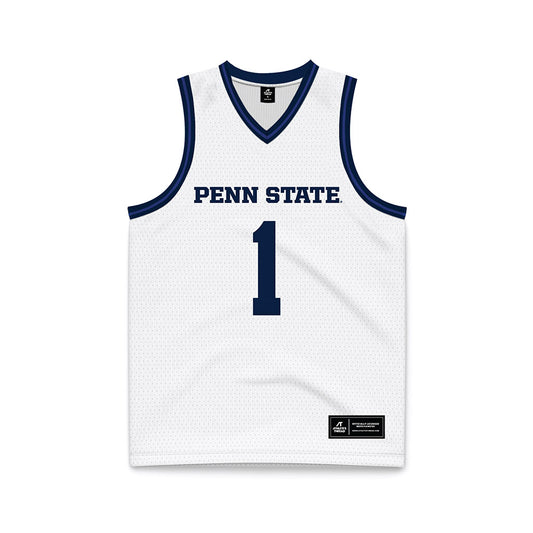 Penn State - NCAA Women's Field Hockey : Natalie Freeman - White Basketball Jersey-0