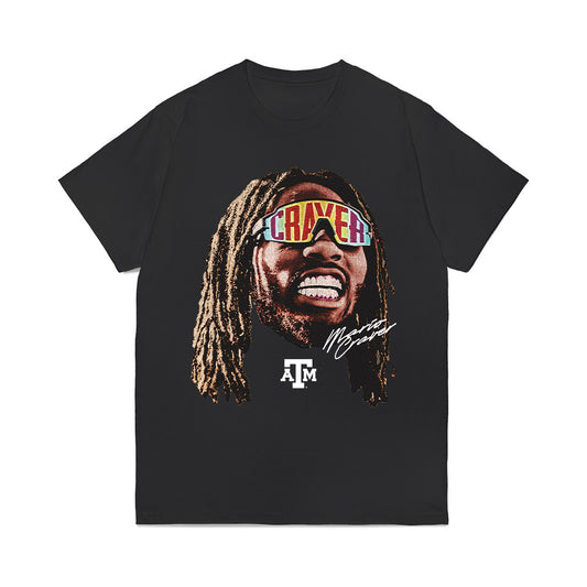 Texas A&M - NCAA Football : Mario Craver - GameFace Comfort Colors T-Shirt-0