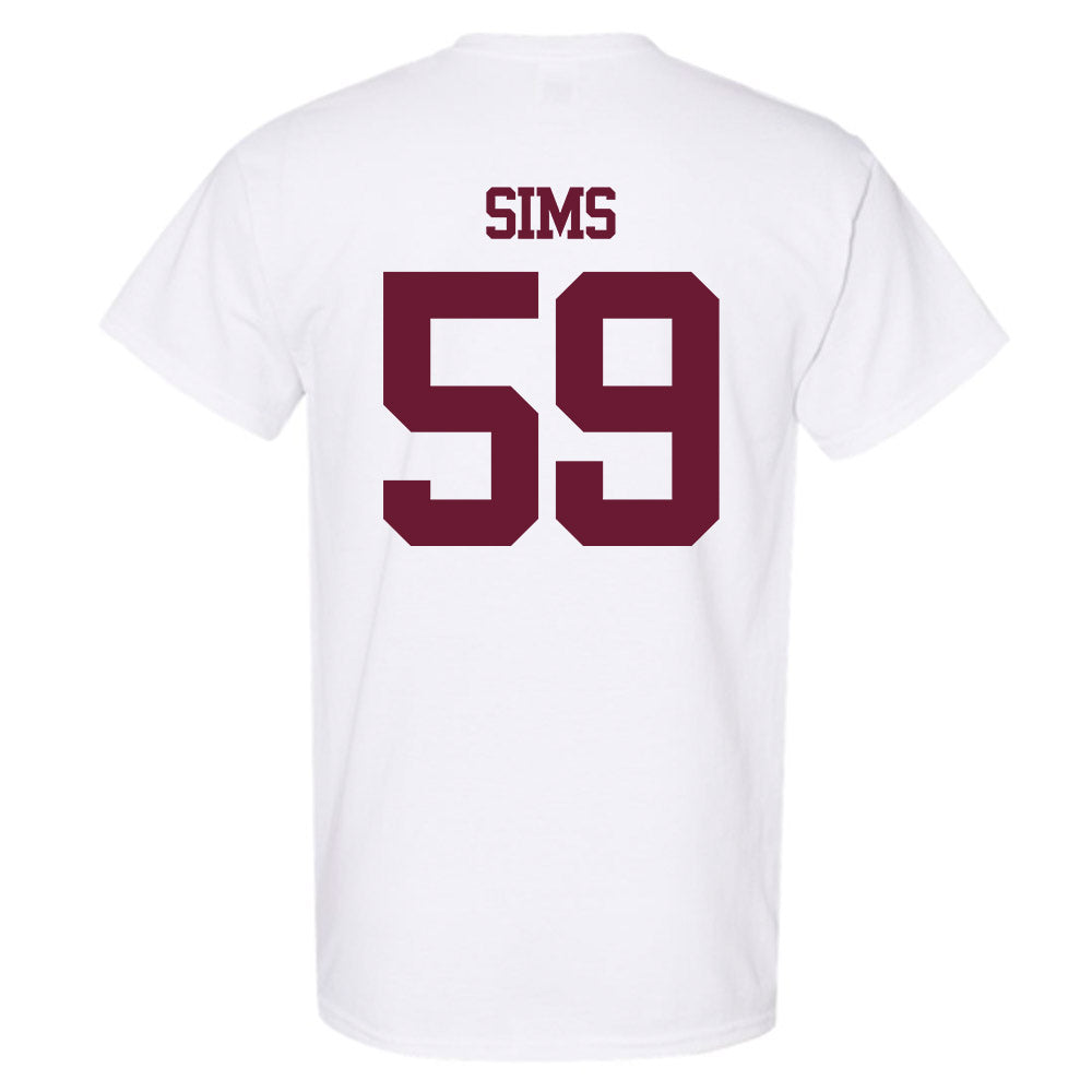 Texas A&M - NCAA Football : Chace Sims - Statement Shersey T-Shirt-1