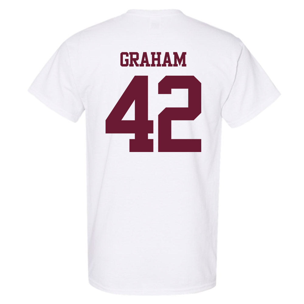 Texas A&M - NCAA Football : Jackson Graham - Statement Shersey T-Shirt-1