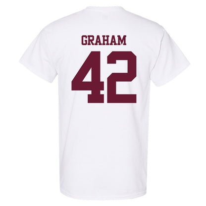 Texas A&M - NCAA Football : Jackson Graham - Statement Shersey T-Shirt-1