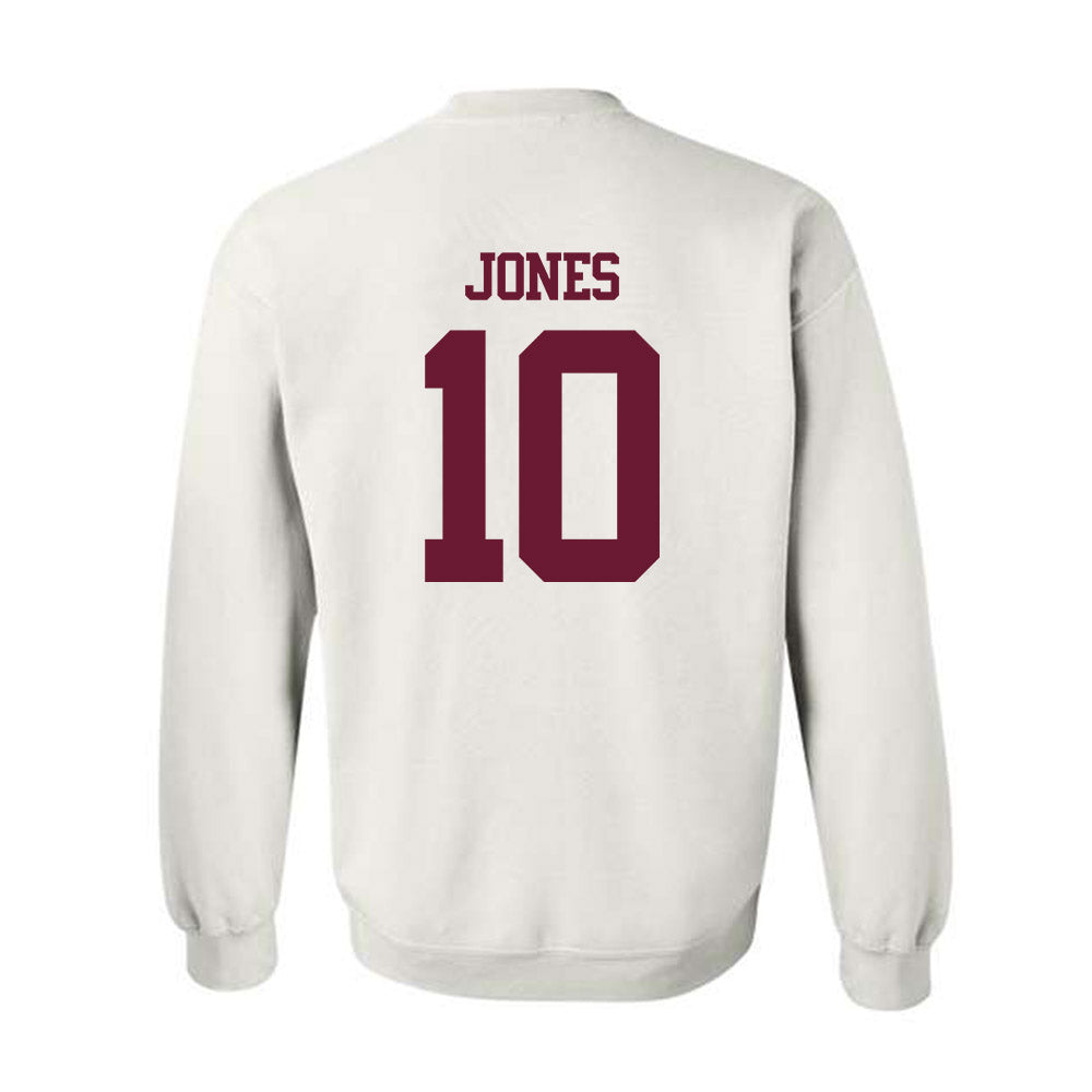Texas A&M - NCAA Football : Marco Jones - Statement Shersey Crewneck Sweatshirt-1