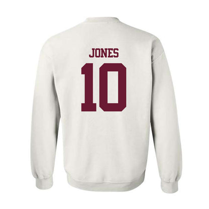 Texas A&M - NCAA Football : Marco Jones - Statement Shersey Crewneck Sweatshirt-1