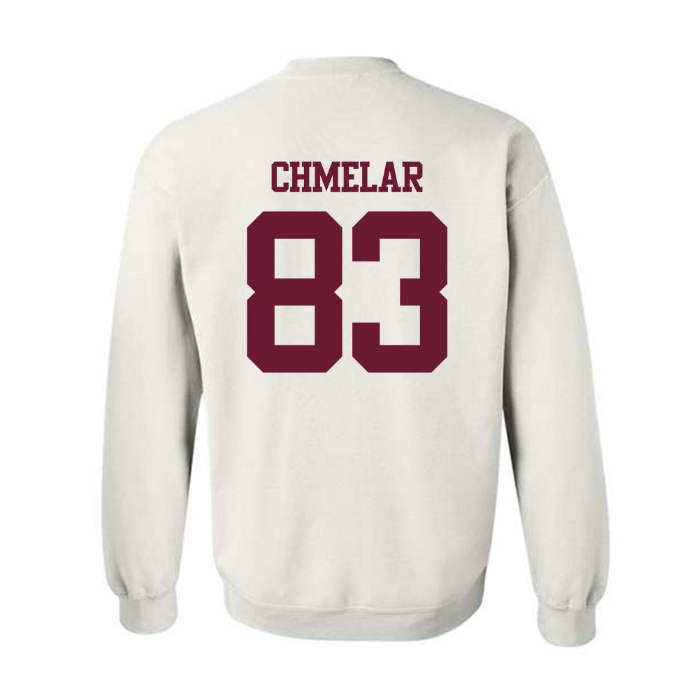 Texas A&M - NCAA Football : Colton Chmelar - Statement Shersey Crewneck Sweatshirt-1