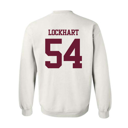 Texas A&M - NCAA Football : Jordan Lockhart - Statement Shersey Crewneck Sweatshirt-1