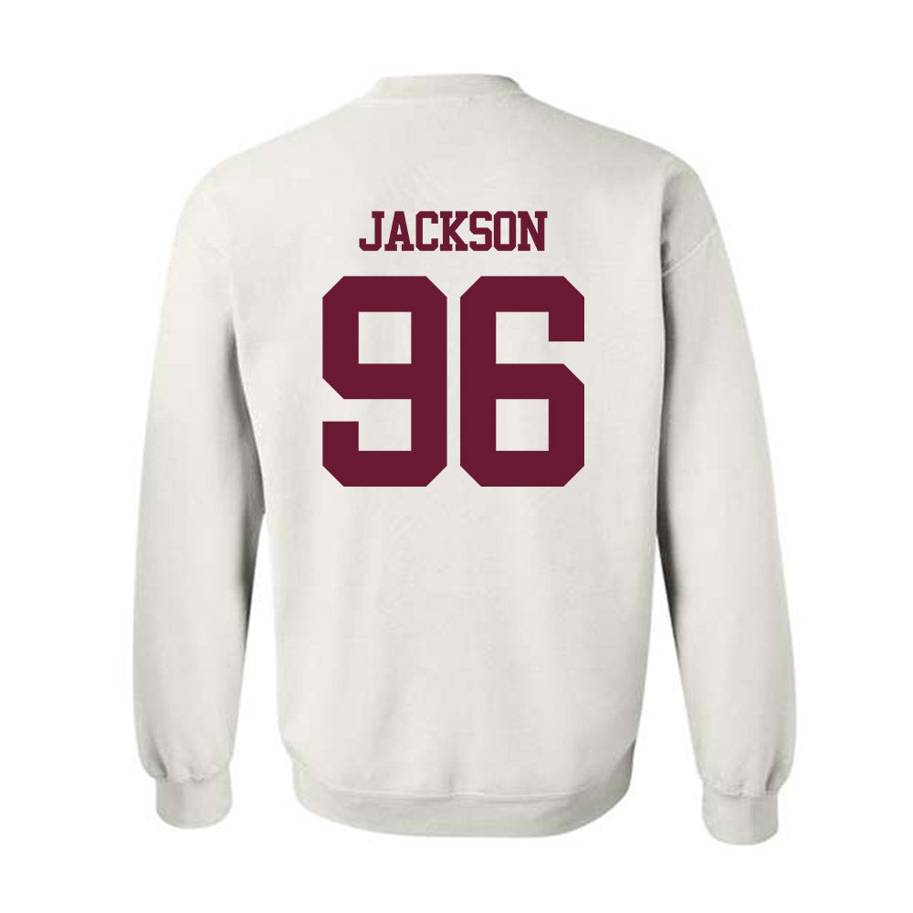 Texas A&M - NCAA Football : Nathan Jackson - Statement Shersey Crewneck Sweatshirt-1