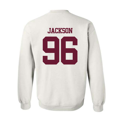 Texas A&M - NCAA Football : Nathan Jackson - Statement Shersey Crewneck Sweatshirt-1