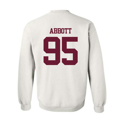 Texas A&M - NCAA Football : Alex Abbott - Statement Shersey Crewneck Sweatshirt-1
