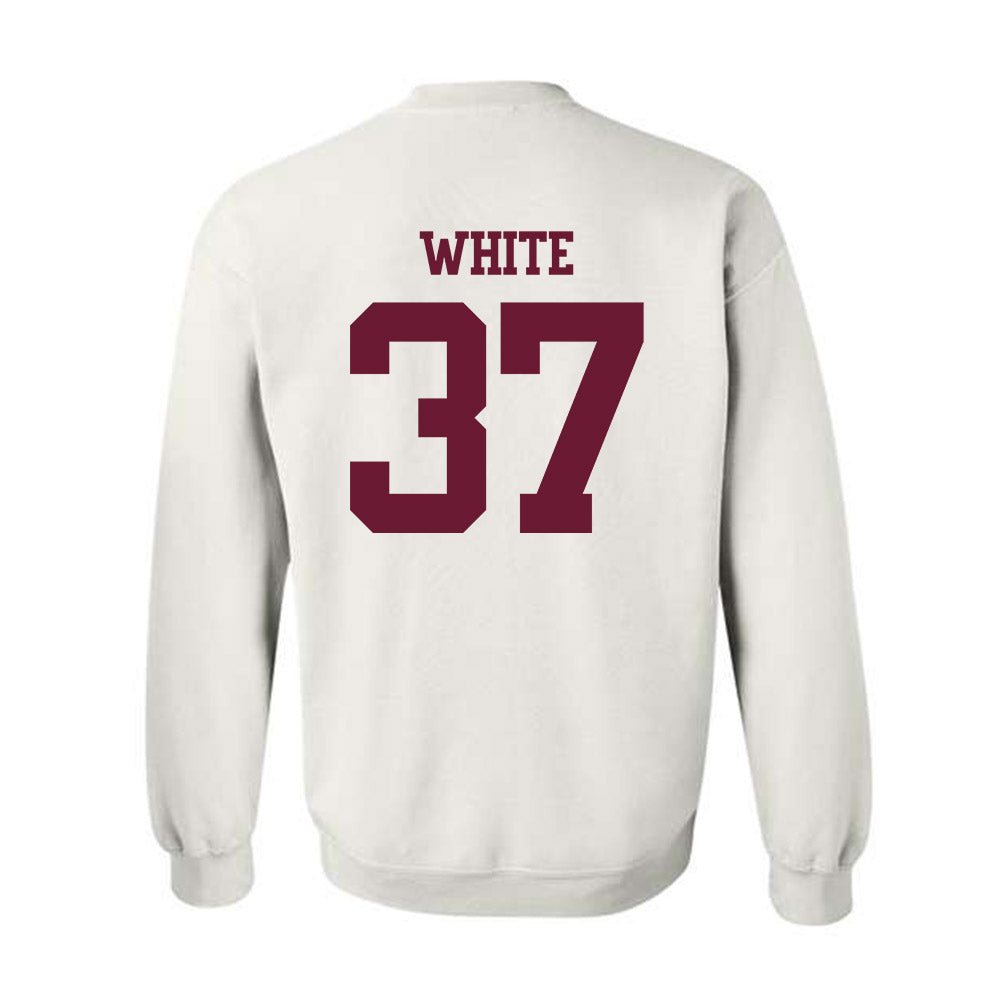 Texas A&M - NCAA Football : Tyler White - Statement Shersey Crewneck Sweatshirt-1