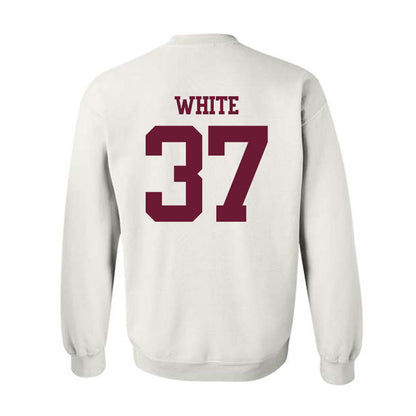 Texas A&M - NCAA Football : Tyler White - Statement Shersey Crewneck Sweatshirt-1