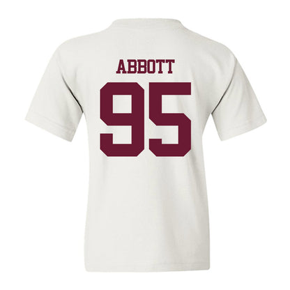 Texas A&M - NCAA Football : Alex Abbott - Statement Shersey Youth T-Shirt-1