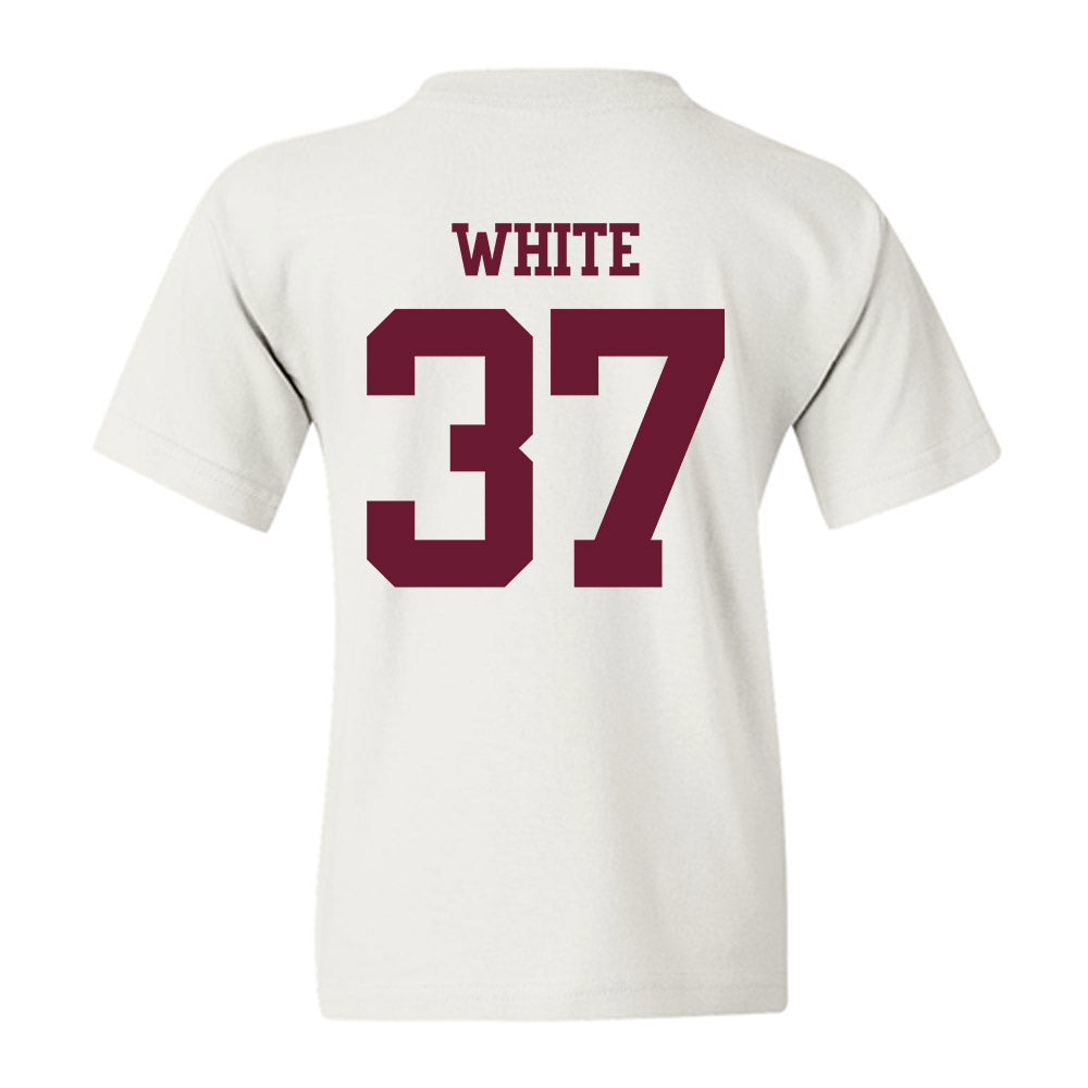 Texas A&M - NCAA Football : Tyler White - Statement Shersey Youth T-Shirt-1