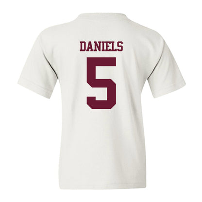 Texas A&M - NCAA Football : Amari Daniels - Statement Shersey Youth T-Shirt-1