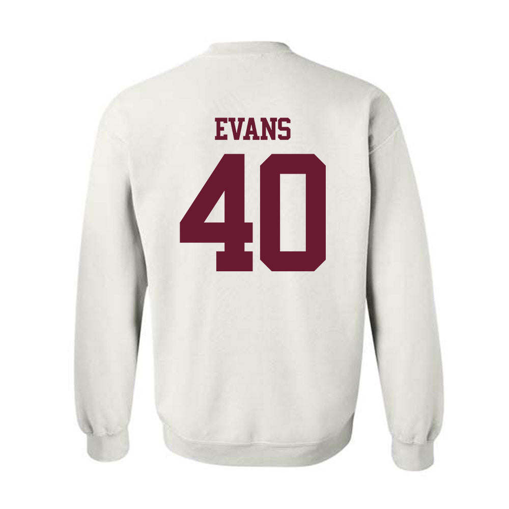 Texas A&M - NCAA Football : Gray Evans - Statement Shersey Crewneck Sweatshirt-1