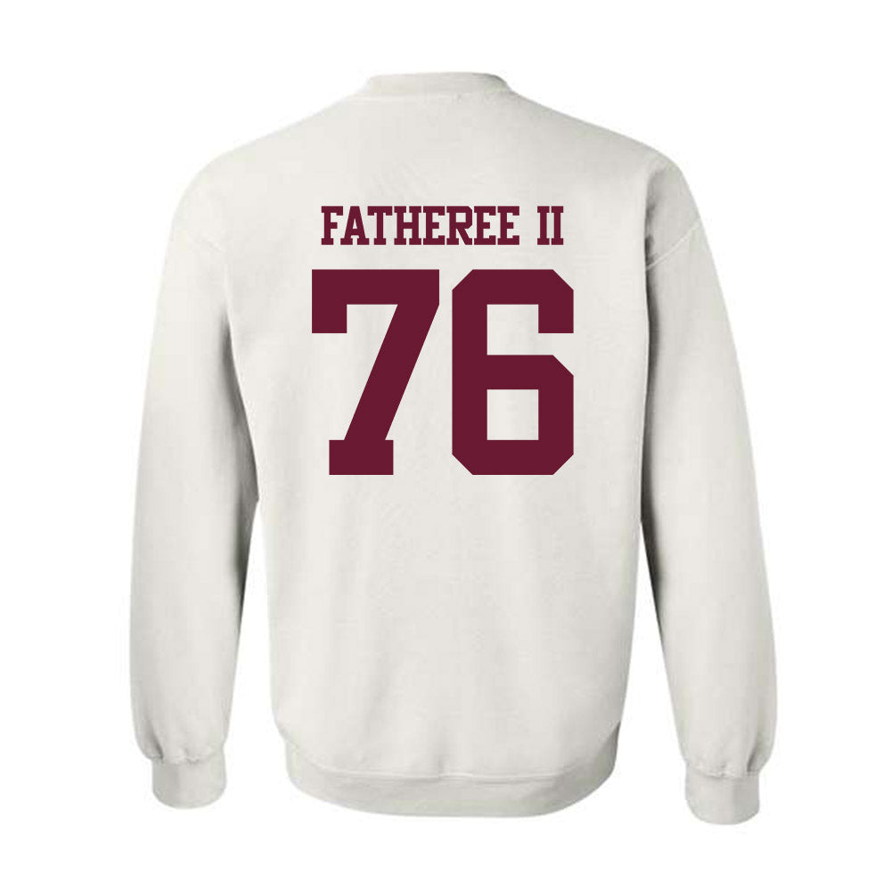Texas A&M - NCAA Football : Reuben Fatheree II - Statement Shersey Crewneck Sweatshirt-1