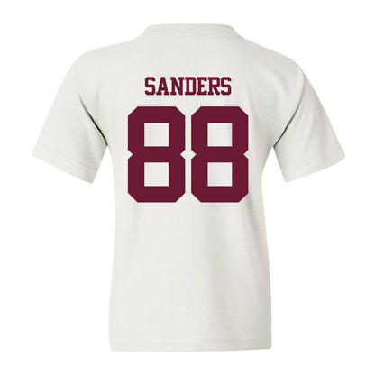 Texas A&M - NCAA Football : DJ Sanders - Statement Shersey Youth T-Shirt-1