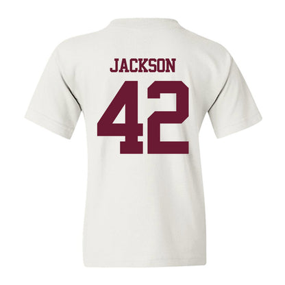 Texas A&M - NCAA Football : Kendall Jackson - Statement Shersey Youth T-Shirt-1