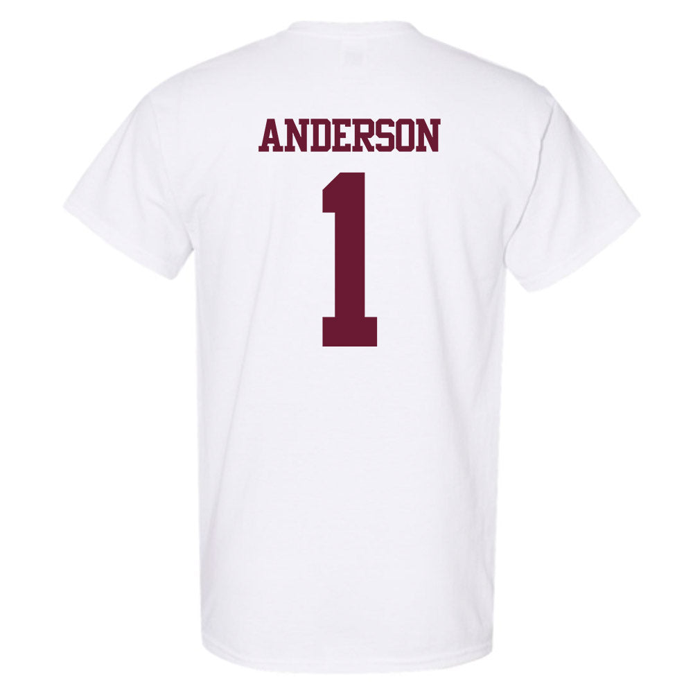 Texas A&M - NCAA Football : Bryce Anderson - Statement Shersey T-Shirt-1