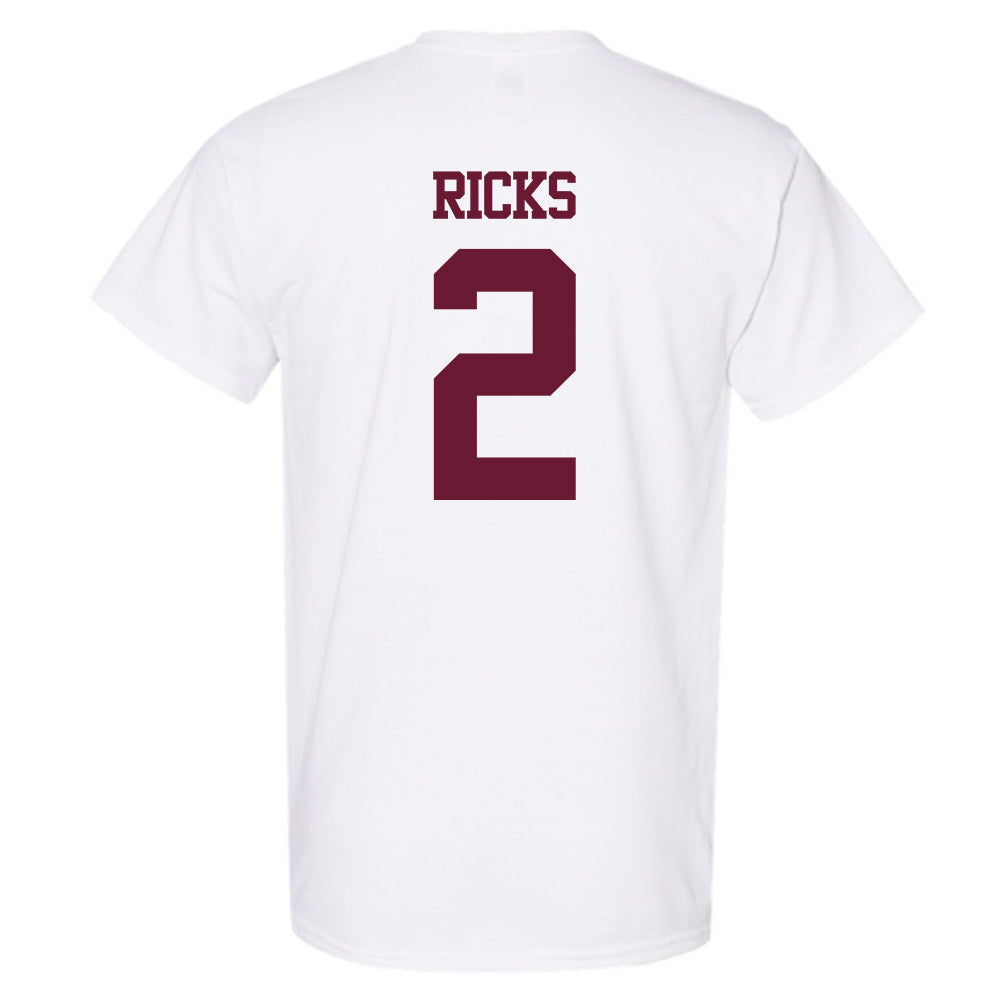 Texas A&M - NCAA Football : Dezz Ricks - Statement Shersey T-Shirt-1