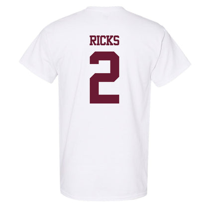 Texas A&M - NCAA Football : Dezz Ricks - Statement Shersey T-Shirt-1