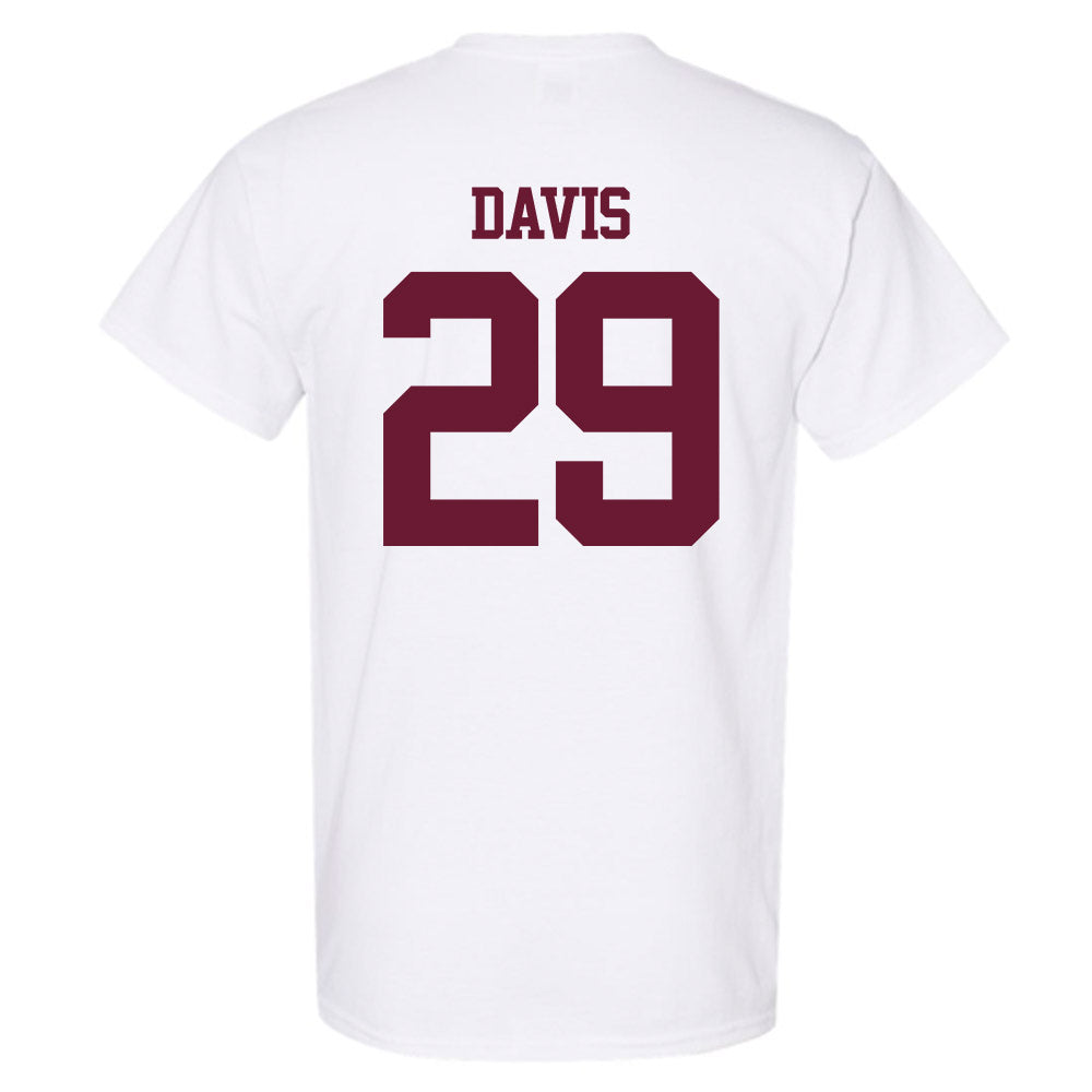 Texas A&M - NCAA Football : Myles Davis - Statement Shersey T-Shirt-1