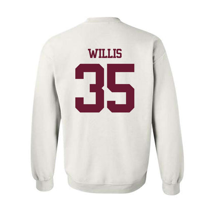 Texas A&M - NCAA Football : Isaiah Willis - Statement Shersey Crewneck Sweatshirt-1