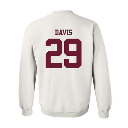 Texas A&M - NCAA Football : Myles Davis - Statement Shersey Crewneck Sweatshirt-1