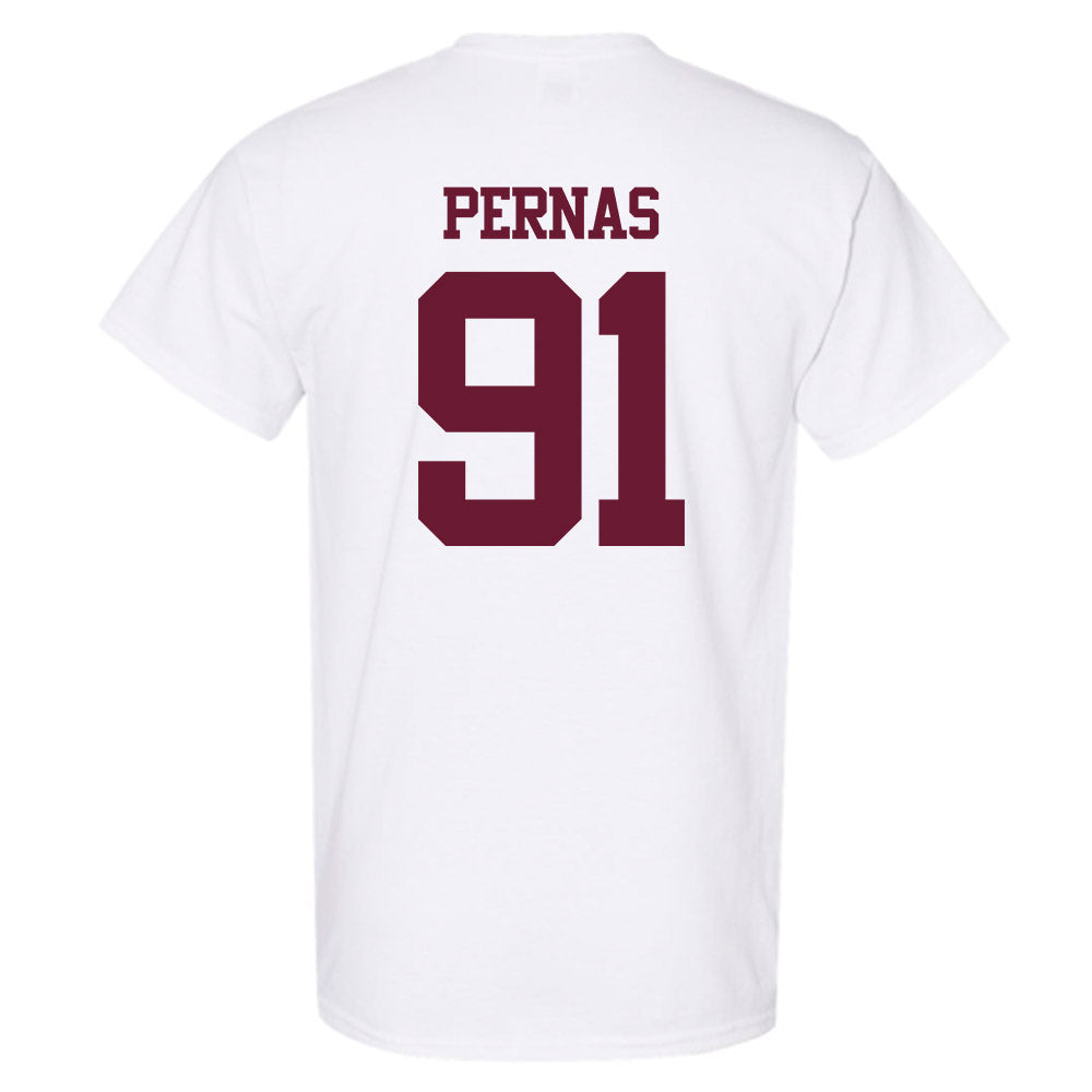 Texas A&M - NCAA Football : Lucas Pernas - Statement Shersey T-Shirt-1
