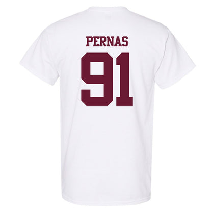 Texas A&M - NCAA Football : Lucas Pernas - Statement Shersey T-Shirt-1