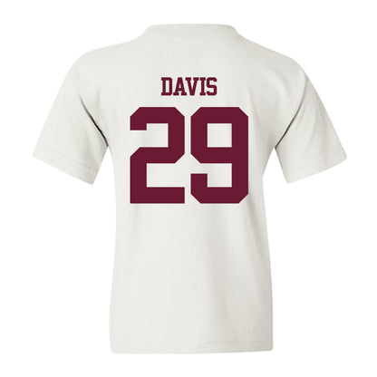 Texas A&M - NCAA Football : Myles Davis - Statement Shersey Youth T-Shirt-1
