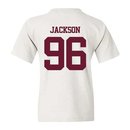 Texas A&M - NCAA Football : Nathan Jackson - Statement Shersey Youth T-Shirt-1