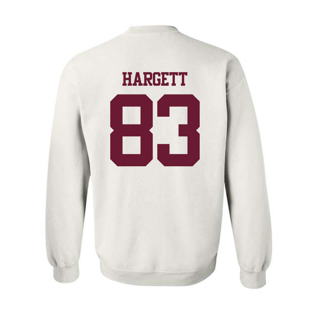 Texas A&M - NCAA Football : Will Hargett - Statement Shersey Crewneck Sweatshirt-1