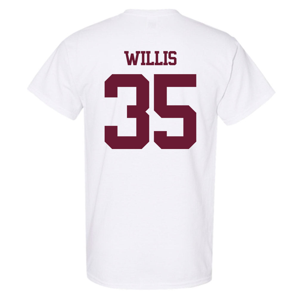 Texas A&M - NCAA Football : Isaiah Willis - Statement Shersey T-Shirt-1