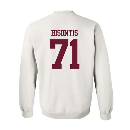 Texas A&M - NCAA Football : Chase Bisontis - Statement Shersey Crewneck Sweatshirt-1