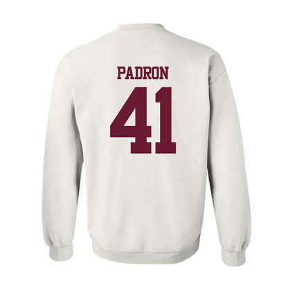 Texas A&M - NCAA Football : Liam Padron - Statement Shersey Crewneck Sweatshirt-1