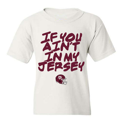 Texas A&M - NCAA Football : Dezz Ricks - Statement Shersey Youth T-Shirt-0