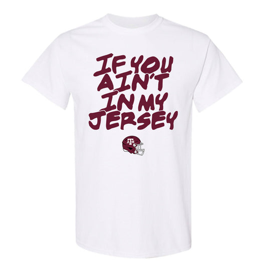 Texas A&M - NCAA Football : Jeremiah Searcy - Statement Shersey T-Shirt-0