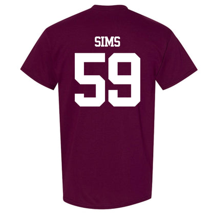 Texas A&M - NCAA Football : Chace Sims - Statement Shersey T-Shirt-1
