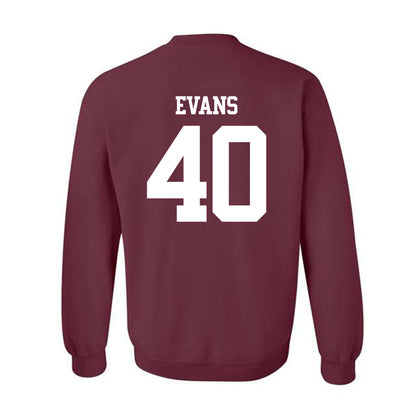 Texas A&M - NCAA Football : Gray Evans - Statement Shersey Crewneck Sweatshirt-1