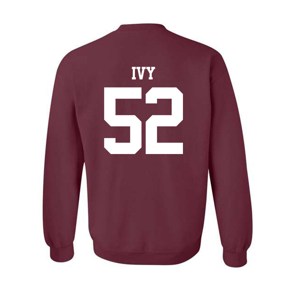 Texas A&M - NCAA Football : Blake Ivy - Statement Shersey Crewneck Sweatshirt-1