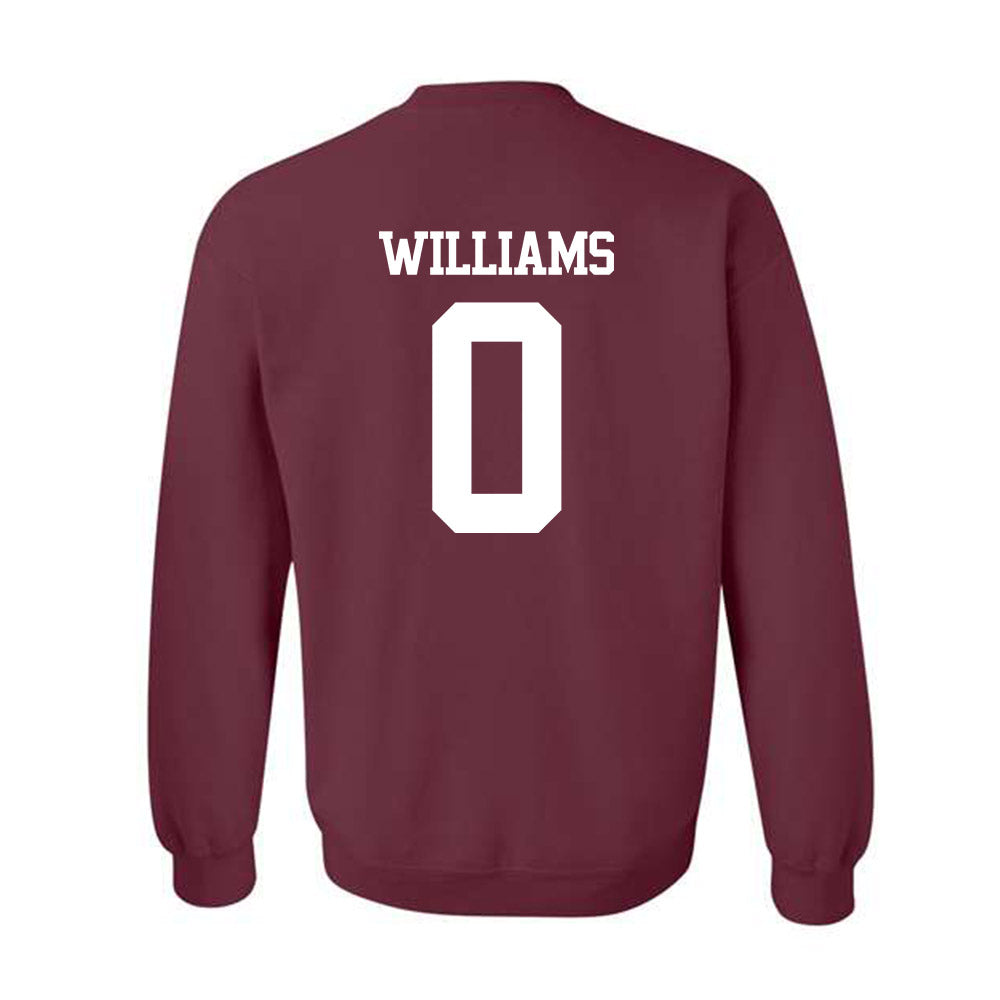 Texas A&M - NCAA Football : Scooby Williams - Statement Shersey Crewneck Sweatshirt-1