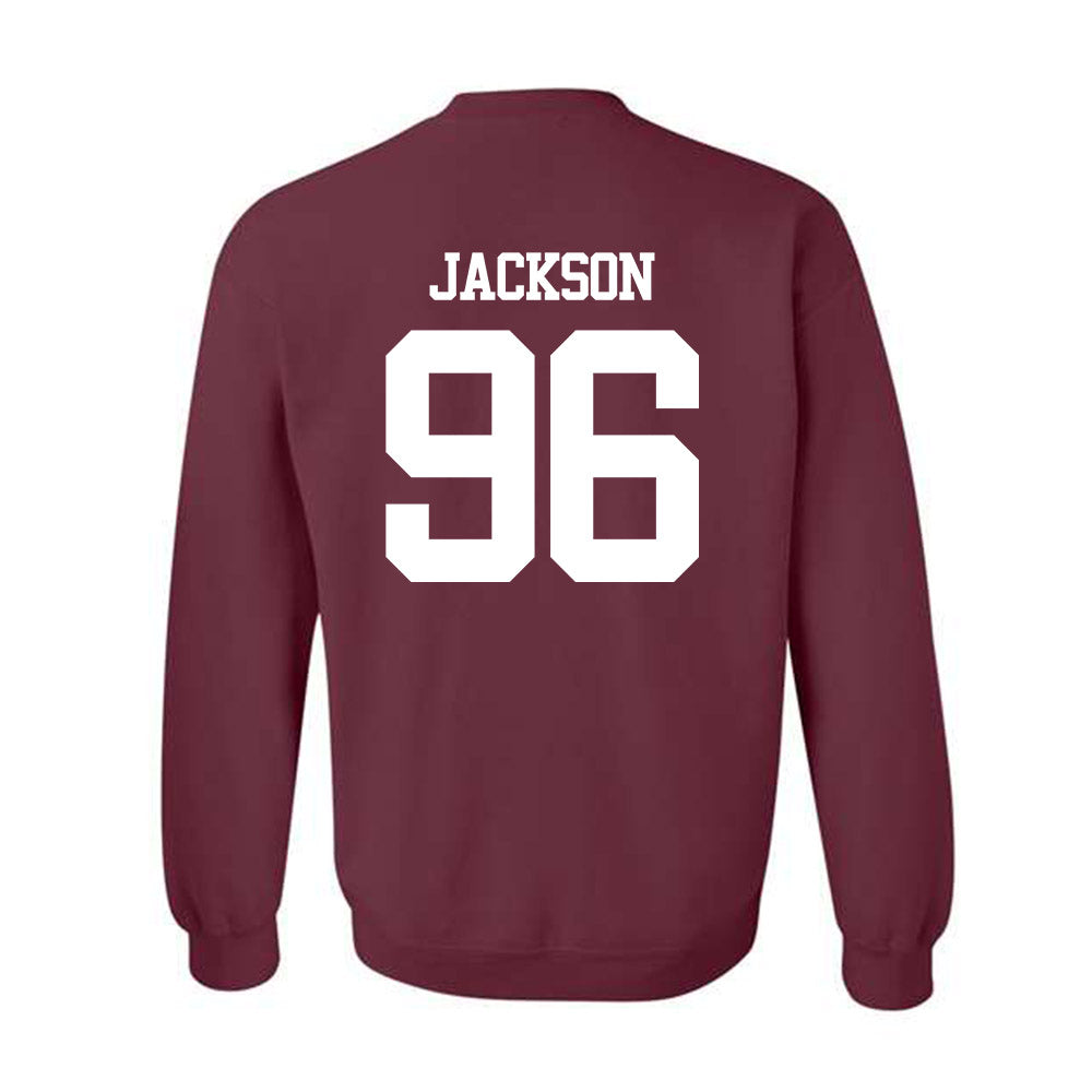 Texas A&M - NCAA Football : Nathan Jackson - Statement Shersey Crewneck Sweatshirt-1